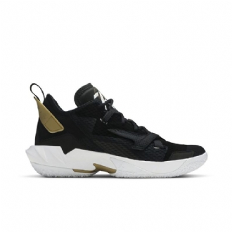 Air Jordan Why Not Zer0.4 Musta Kulta Valkoiset Miesten Kengät