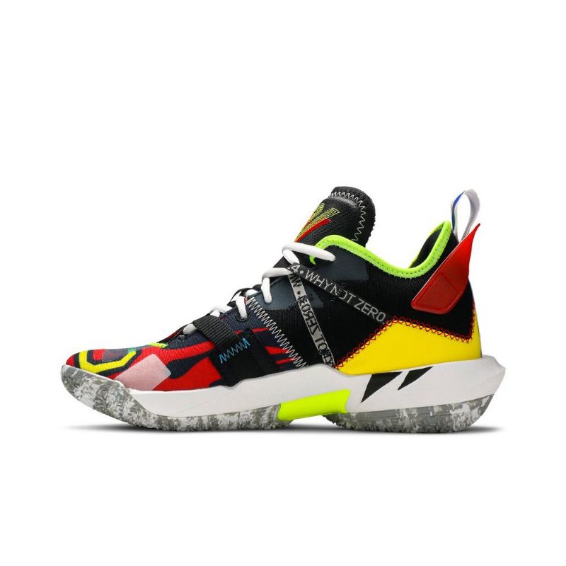 Air Jordan Why Not Zer0.4 Mustat Moniväriset Miesten Kengät