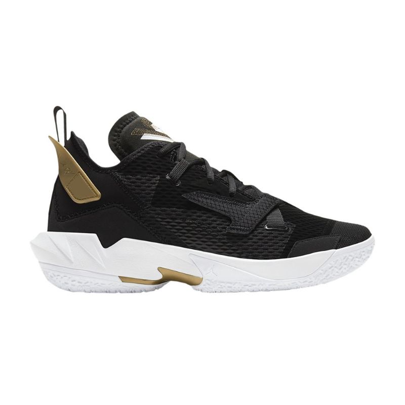 Air Jordan Why Not Zer0.4 Pf Mustavalkokultaiset Miesten Kengät