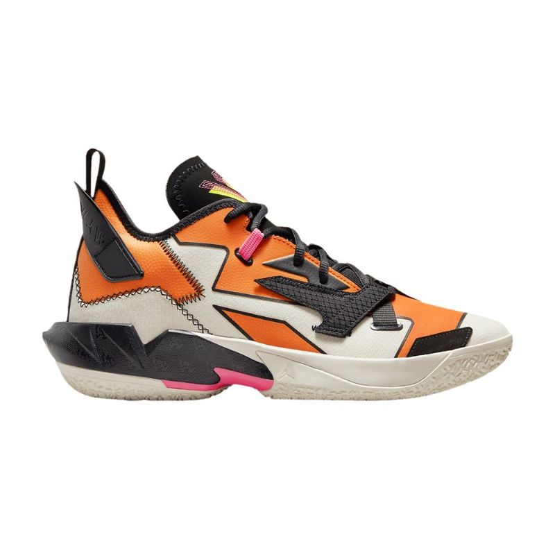 Air Jordan Why Not Zer0.4 Pf Valkoinen Musta Oranssi Miesten Kengät