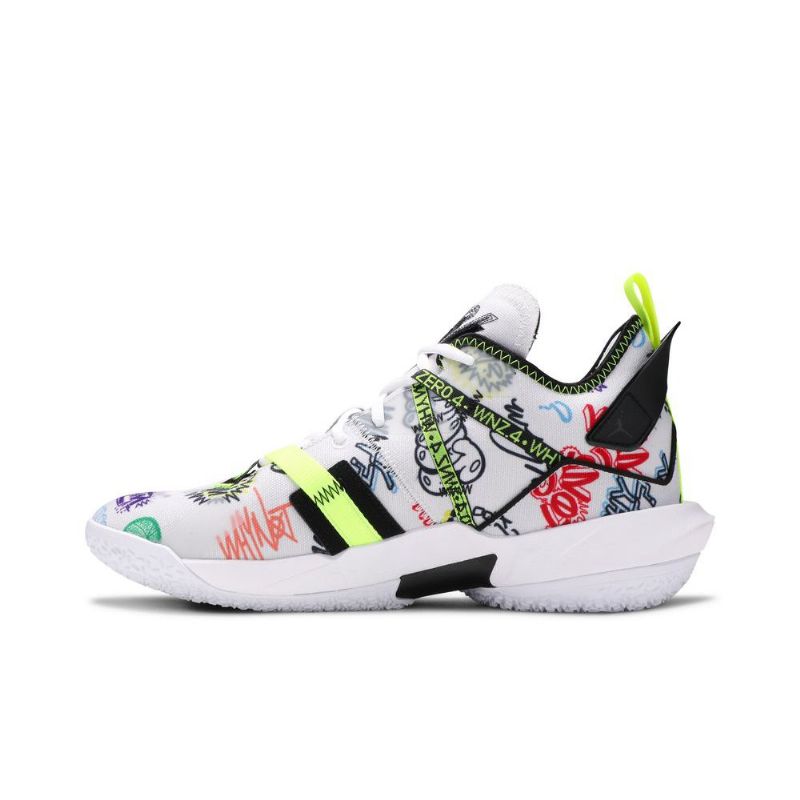 Air Jordan Why Not Zer0.4 Pf Valkoiset Moniväriset Miesten Kengät