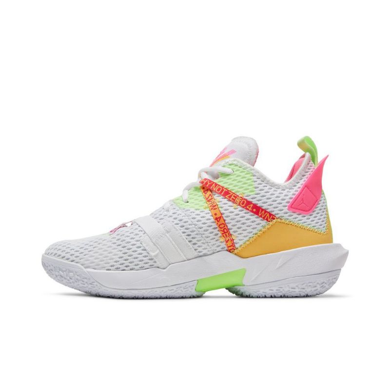 Air Jordan Why Not Zer0.4 Pf Valkoiset Moniväriset Miesten Kengät