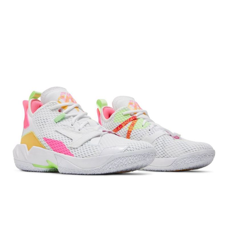 Air Jordan Why Not Zer0.4 Pf Valkoiset Moniväriset Miesten Kengät