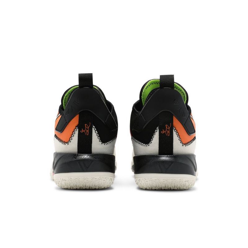 Air Jordan Why Not Zer0.4 Valkoinen Musta Oranssi Miesten Kengät