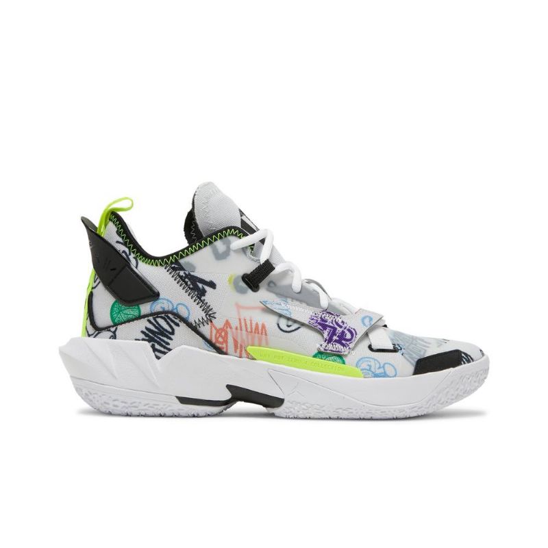 Air Jordan Why Not Zer0.4 Valkoiset Moniväriset Miesten Kengät
