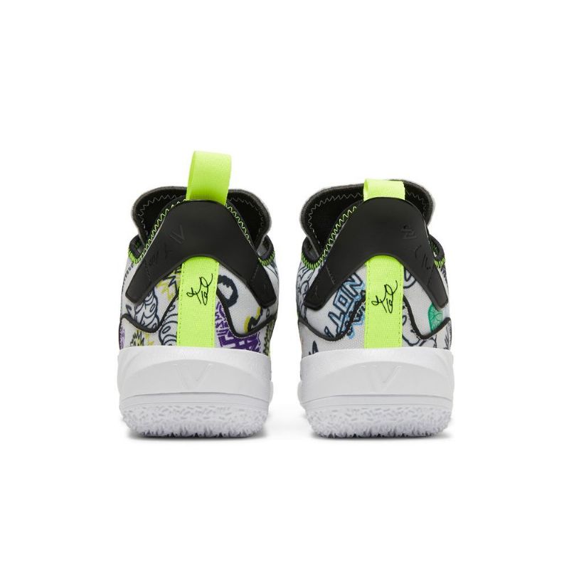 Air Jordan Why Not Zer0.4 Valkoiset Moniväriset Miesten Kengät