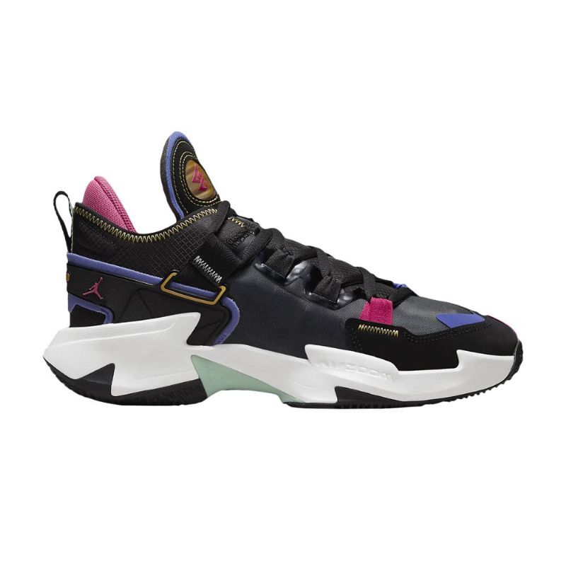 Air Jordan Why Not Zer0.5 Pf Musta Purppura Vaaleanpunainen Vihreä Miesten Kengät