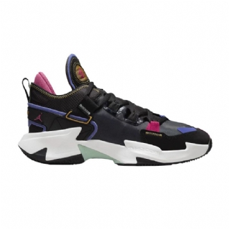 Air Jordan Why Not Zer0.5 Pf Musta Purppura Vaaleanpunainen Vihreä Miesten Kengät