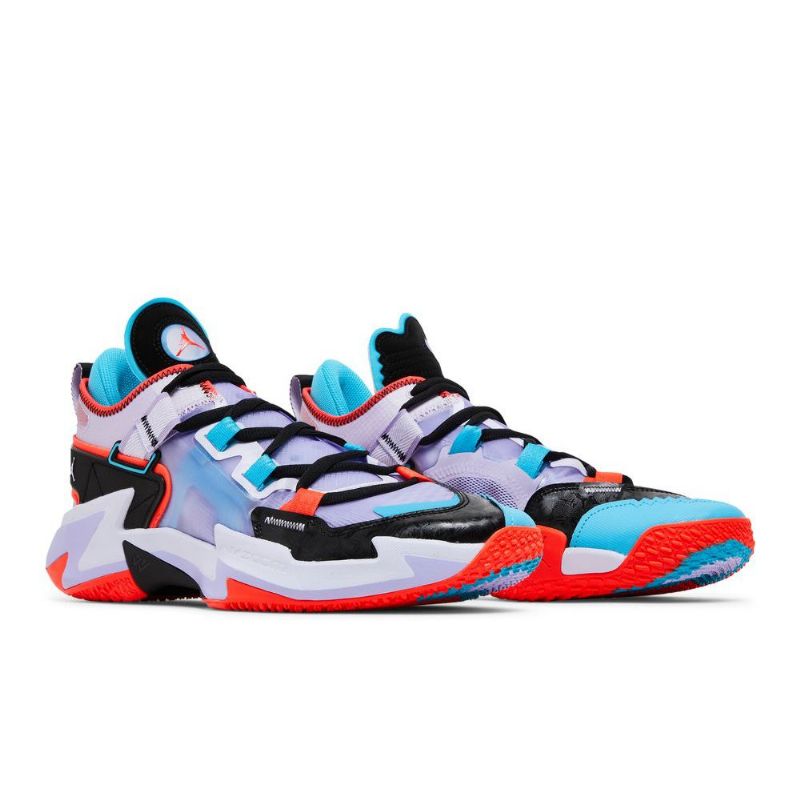 Air Jordan Why Not Zer0.5 Purppura Musta Sininen Punainen Miesten Kengät