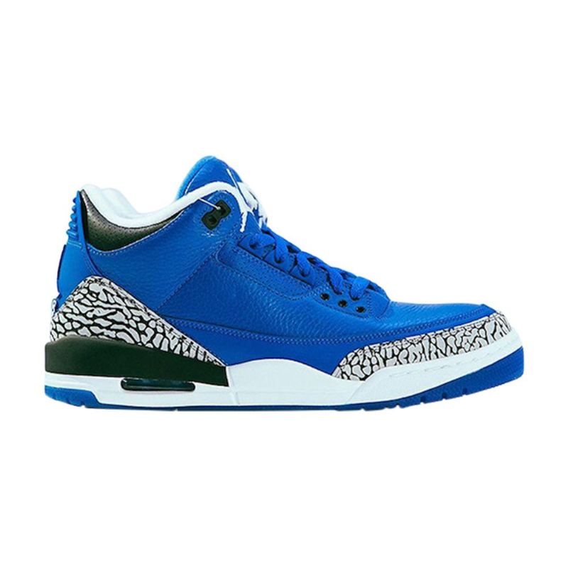 Air Jordan 3 Dj Khaled Retro Sininen Vihreä Valkoiset Miesten Kengät