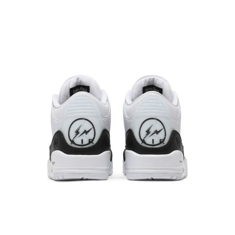 Air Jordan 3 Fragment Design Retro Sp Valkoiset Mustat Miesten Kengät