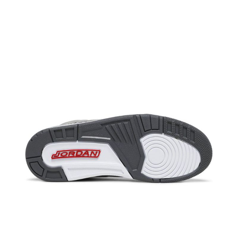 Air Jordan 3 Retro Hopeanharmaat Miesten Kengät