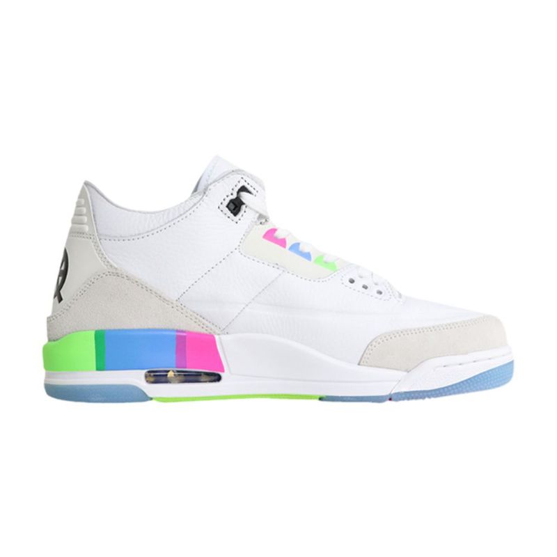 Air Jordan 3 Retro Valkoinen Harmaa Moniväriset Miesten Kengät