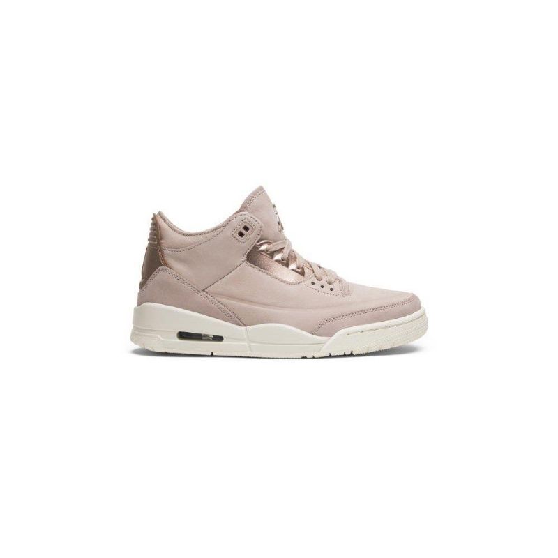 Air Jordan 3 Se Beigen Kultaiset Naisten Kengät